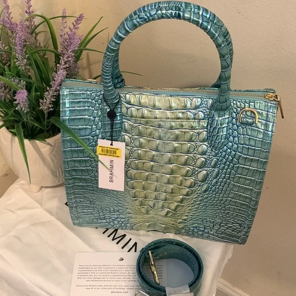 Brahmin Caroline Seafoam Ombré Melbourne - Picture 8 of 16